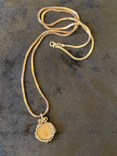 Ancient Angel Coin by Constantine