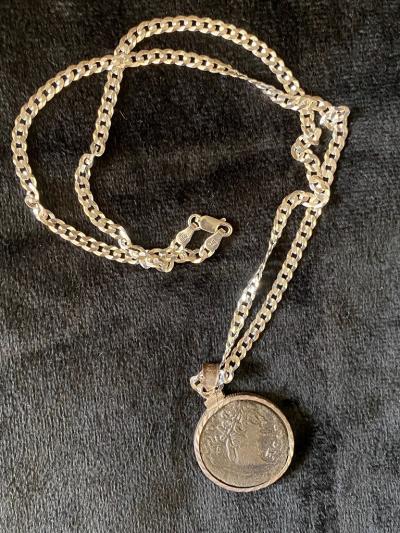 Ancient Coin of Augustus and Nero