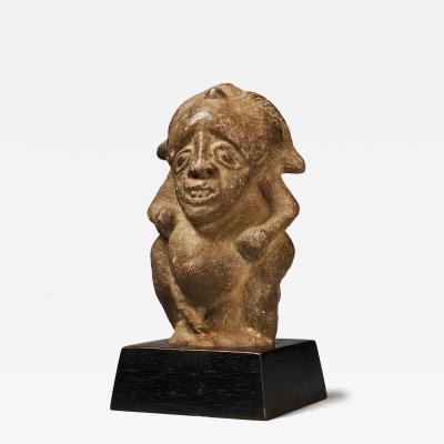 Ancient Stone Statue West Afrika possibly Sierra Leone