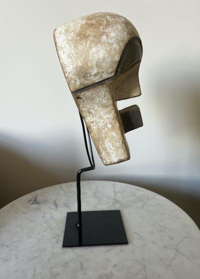 Ancient Wooden Hand Painted African Mask