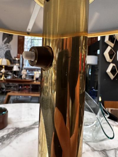 Anders Pehrson Anders Pehrson Early Bumling Table Lamp Brass Atelj Lyktan Sweden 1960s