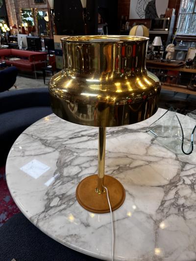 Anders Pehrson Anders Pehrson Early Bumling Table Lamp Brass Atelj Lyktan Sweden 1960s