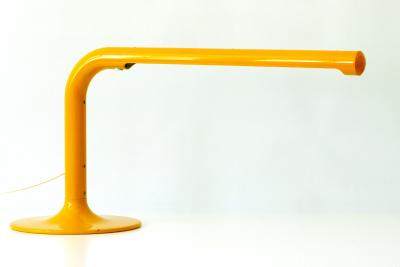 Anders Pehrson Large Elegant Tube Table Lamp by Anders Pehrson for Atelj Lyktan 1960s