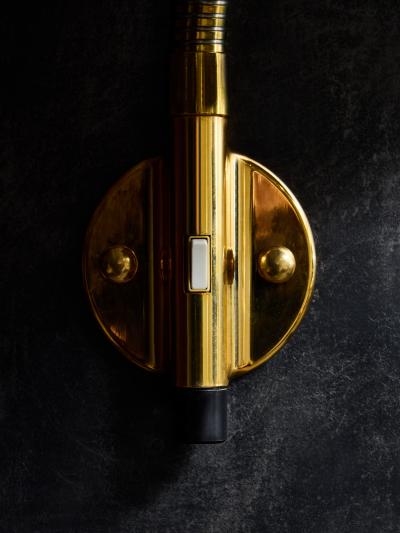 Anders Pehrson Pair of Directional Bumling Wall Sconces by Anders Pehrson for Atelj Lyktan
