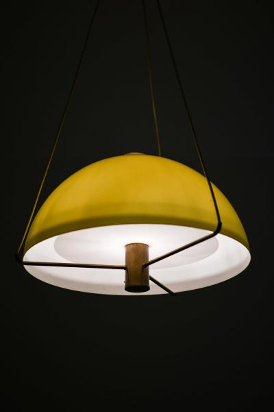 Anders Pehrson Rare Yellow Acrylic Ceiling Lamp by Anders Pehrson 1960s