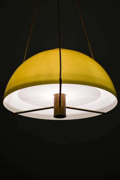 Anders Pehrson Rare Yellow Acrylic Ceiling Lamp by Anders Pehrson 1960s