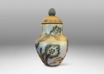 Andersson Johansson H gan s Lidded vase by Edgar B ckman for H gan s