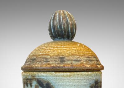 Andersson Johansson H gan s Lidded vase by Edgar B ckman for H gan s