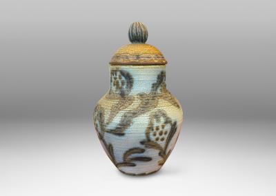 Andersson Johansson H gan s Lidded vase by Edgar B ckman for H gan s