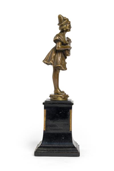 Andor Ruff Attrib Bronze Figural Sculpture
