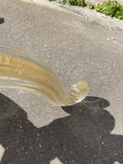 Andr Arbus 1940s Murano glass floor lamp by Veron se for Andr Arbus
