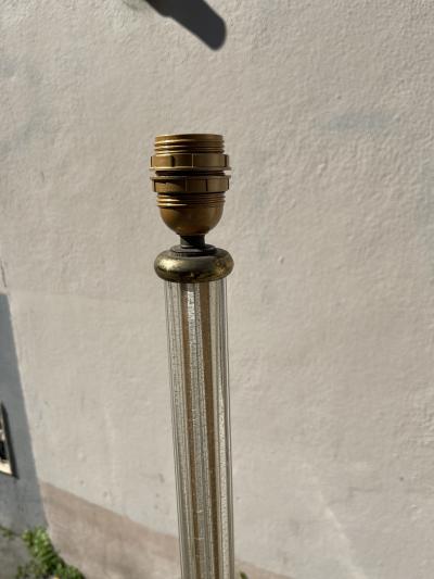 Andr Arbus 1940s Murano glass floor lamp by Veron se for Andr Arbus