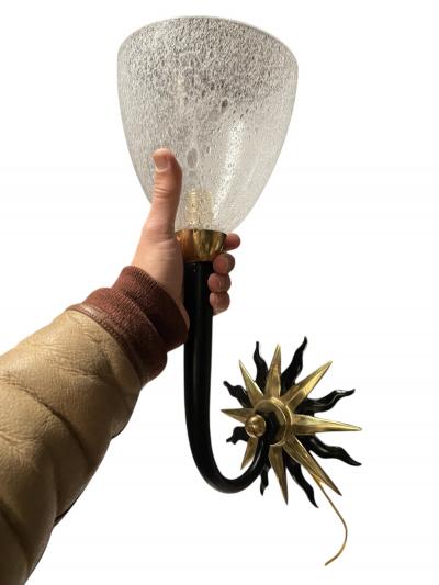 Andr Arbus 1940s pair of bronze sconces attributed to Andr Arbus and Veronese