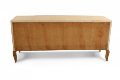 Andr Arbus Andr Arbus French Mid Century Parchment Veneer 9 Drawer Chest