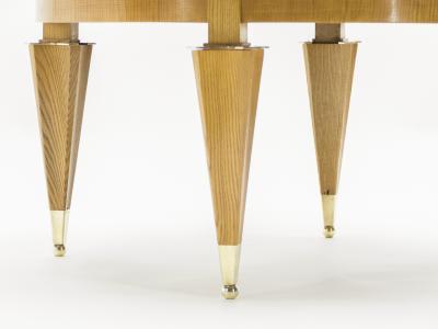 Andr Arbus Andr Arbus ash wood neoclassical coffee table 1940s