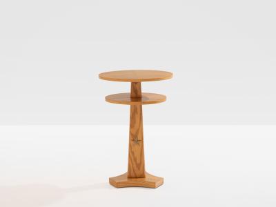 Andr Arbus Andr Arbus ashwood and brass side table circa 1940