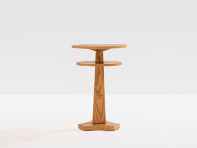 Andr Arbus Andr Arbus ashwood and brass side table circa 1940