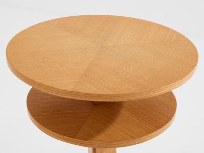 Andr Arbus Andr Arbus ashwood and brass side table circa 1940