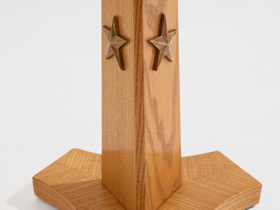 Andr Arbus Andr Arbus ashwood and brass side table circa 1940