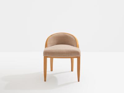 Andr Arbus Andr Arbus sycamore mohair velvet desk or vanity table chair 1934