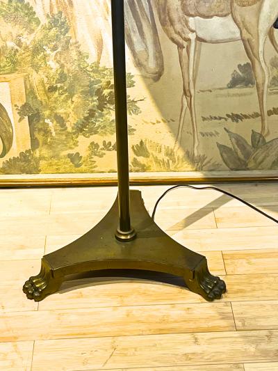 Andr Arbus Andre Arbus documented bronze floor lamp