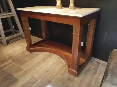 Andr Arbus Andre Arbus pair of mahogany Neo classic French 40s console
