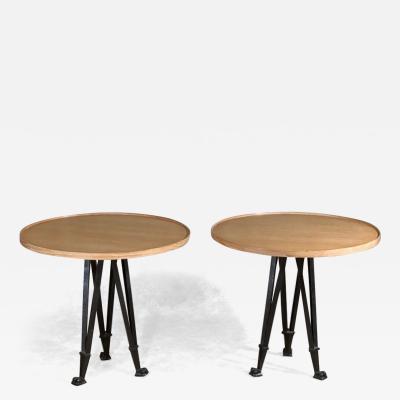 Andr Arbus Andre Arbus pair of side tables