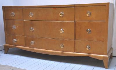 Andr Arbus Andre Arbus refined sycamore chest of drawer