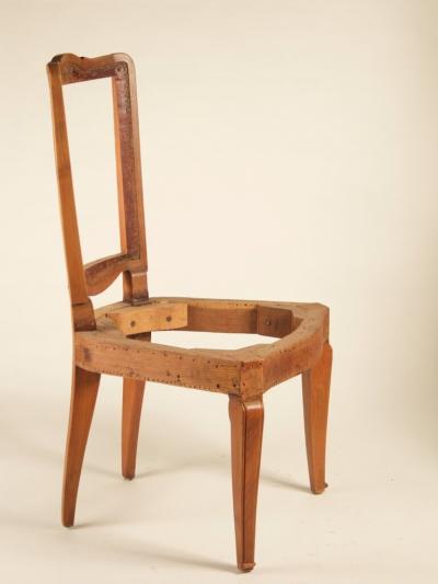 Andr Arbus Andre Arbus set of 8 dining chairs in cherry