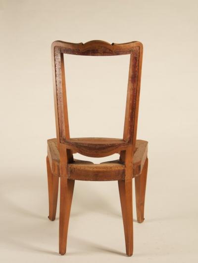 Andr Arbus Andre Arbus set of 8 dining chairs in cherry