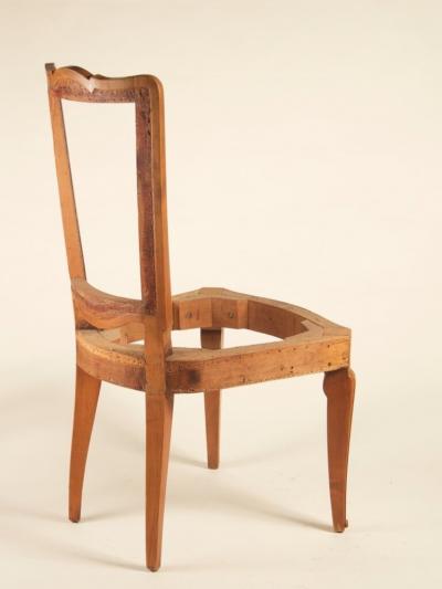 Andr Arbus Andre Arbus set of 8 dining chairs in cherry