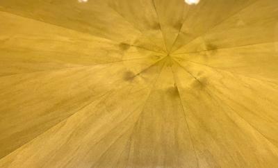 Andr Arbus Andre Arbus stunning Neo classic sycamore central table sunburst top