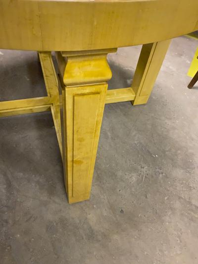 Andr Arbus Andre Arbus stunning Neo classic sycamore central table sunburst top