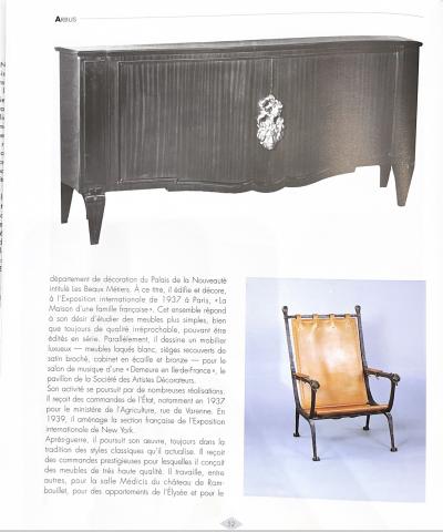 Andr Arbus Art Deco Buffet Cabinet by Andr Arbus