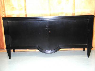 Andr Arbus Ebonized Sideboard by Andre Arbus