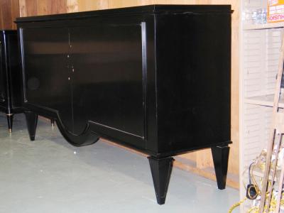 Andr Arbus Ebonized Sideboard by Andre Arbus