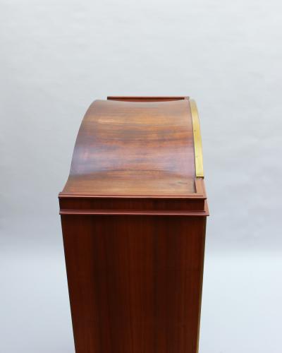 Andr Arbus Fine French 1950s Mahogany Armoire by Andre Arbus and Vadim Androusov