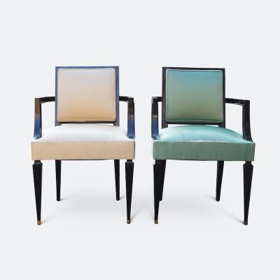 Andr Arbus Fine Set of Four Chairs Attributed to Andr Arbus