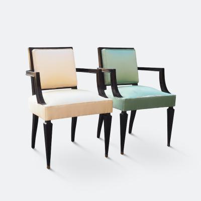 Andr Arbus Fine Set of Four Chairs Attributed to Andr Arbus