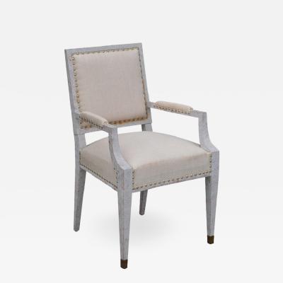 Andr Arbus French 1940s Armchair in the Style of Andre Arbus