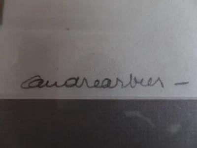 Andr Arbus French Drawing in Pen and Gouache by Andr Arbus Paris 1938