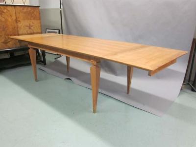 Andr Arbus French Mid Century Modern Neoclassical Dining Table by Andre Arbus Paris 1949