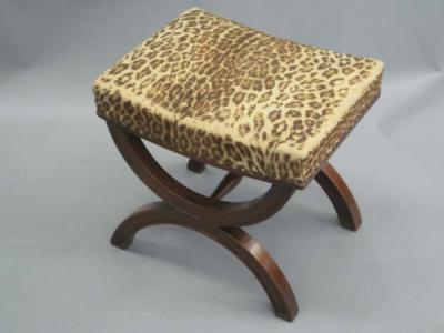 Andr Arbus French Modern Neoclassical Bench or Stool in the Manner of Andre Arbus