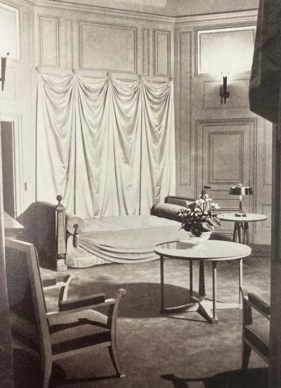 Andr Arbus Mid Century Sycamore Wood Coffee Table by Andr Arbus