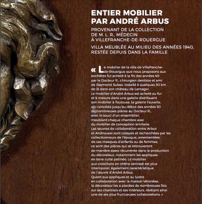 Andr Arbus OFFICE CHAIR IN CHERRY WOOD ART DECO PERIOD BY ANDR ARBUS