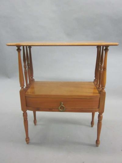Andr Arbus Pair of French Mid Century Modern Nightstands End Tables in Andre Arbus Style