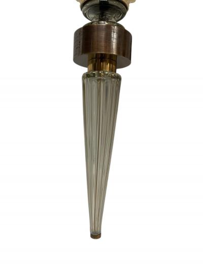 Andr Arbus Pair of Murano glass sconces By Veron se for Andr Arbus