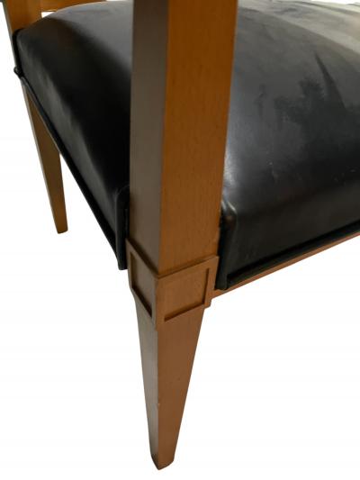 Andr Arbus Pair of neo classic armchairs after Andr Arbus