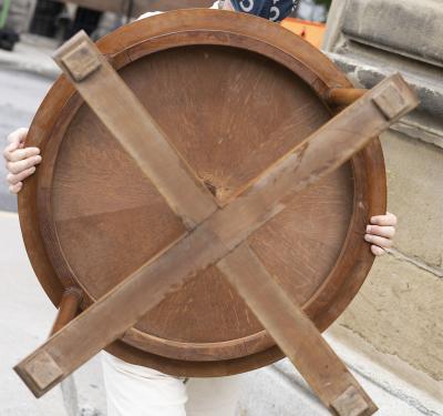 Andr Arbus RARE NEOCLASSICAL STYLE CHERRY WOOD GU RIDON BY ANDR ARBUS