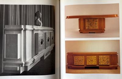 Andr Arbus Rare and important Cerused Oak Buffet by Andre Arbus